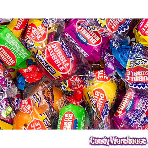 Dubble Bubble Assorted Bubble Gum: 30-Ounce Bag | CandyWarehouse ...