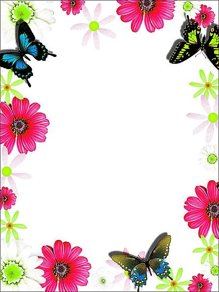Simple Flower Border Designs For School Projects images & pictures ...