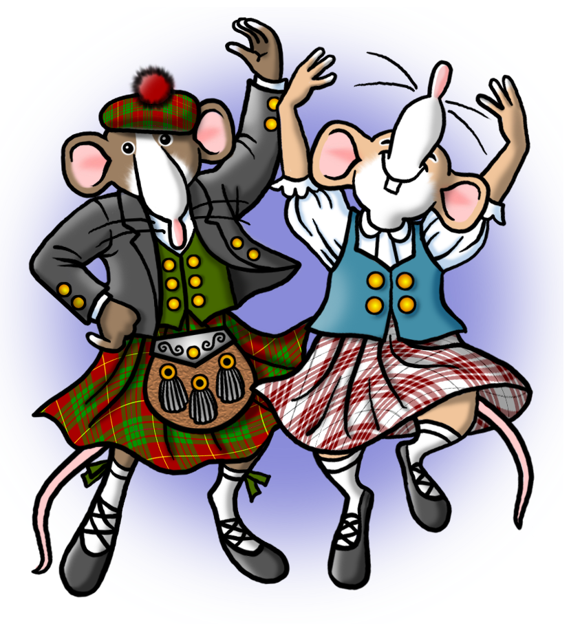 Crafty Moments: SCOTTISH MICE HOGMANAY NIGHT JIG DIGI