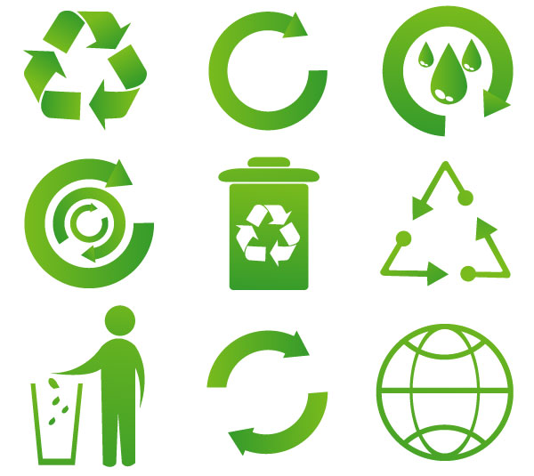 Recycle Icon - 123FreeVectors | Clip Art | Download Free vector ...