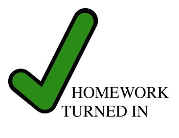 HOMEWORK CHECK POSTERS - CLIP ART - TeachersPayTeachers.com