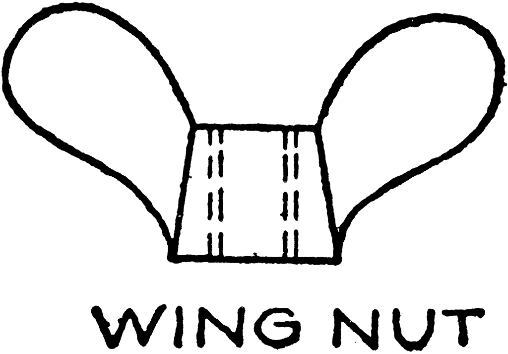 Wing Nut | ClipArt ETC