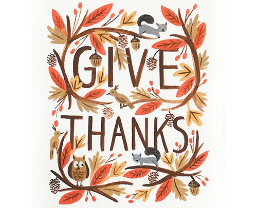 Pix For > Thanksgiving Give Thanks Clipart