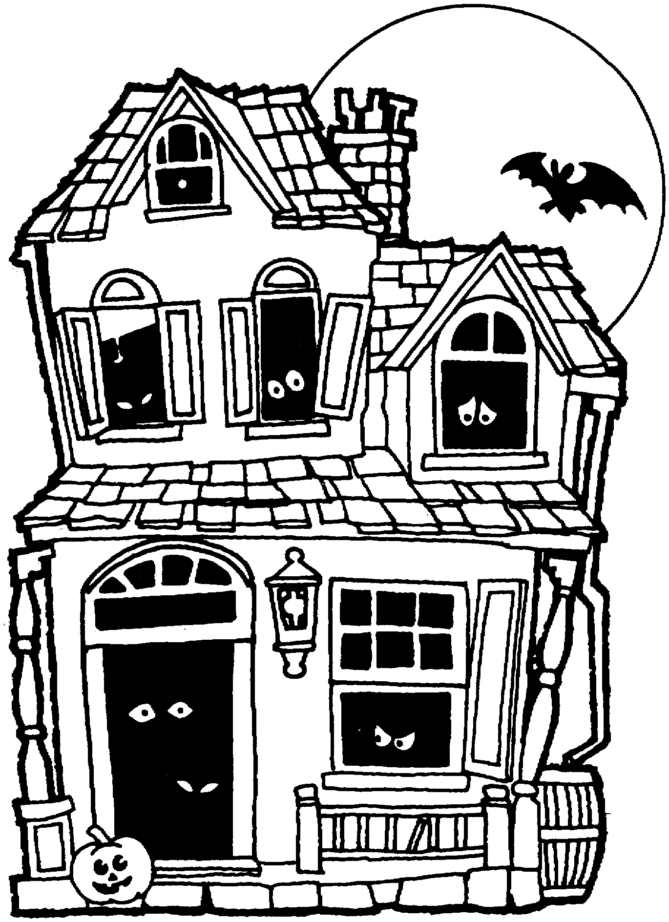 Haunted house clip art black and white | Halloween Wallpapers 2014