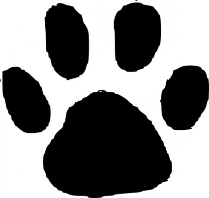 Dog paw print vector free Free vector for free download (about 5 ...