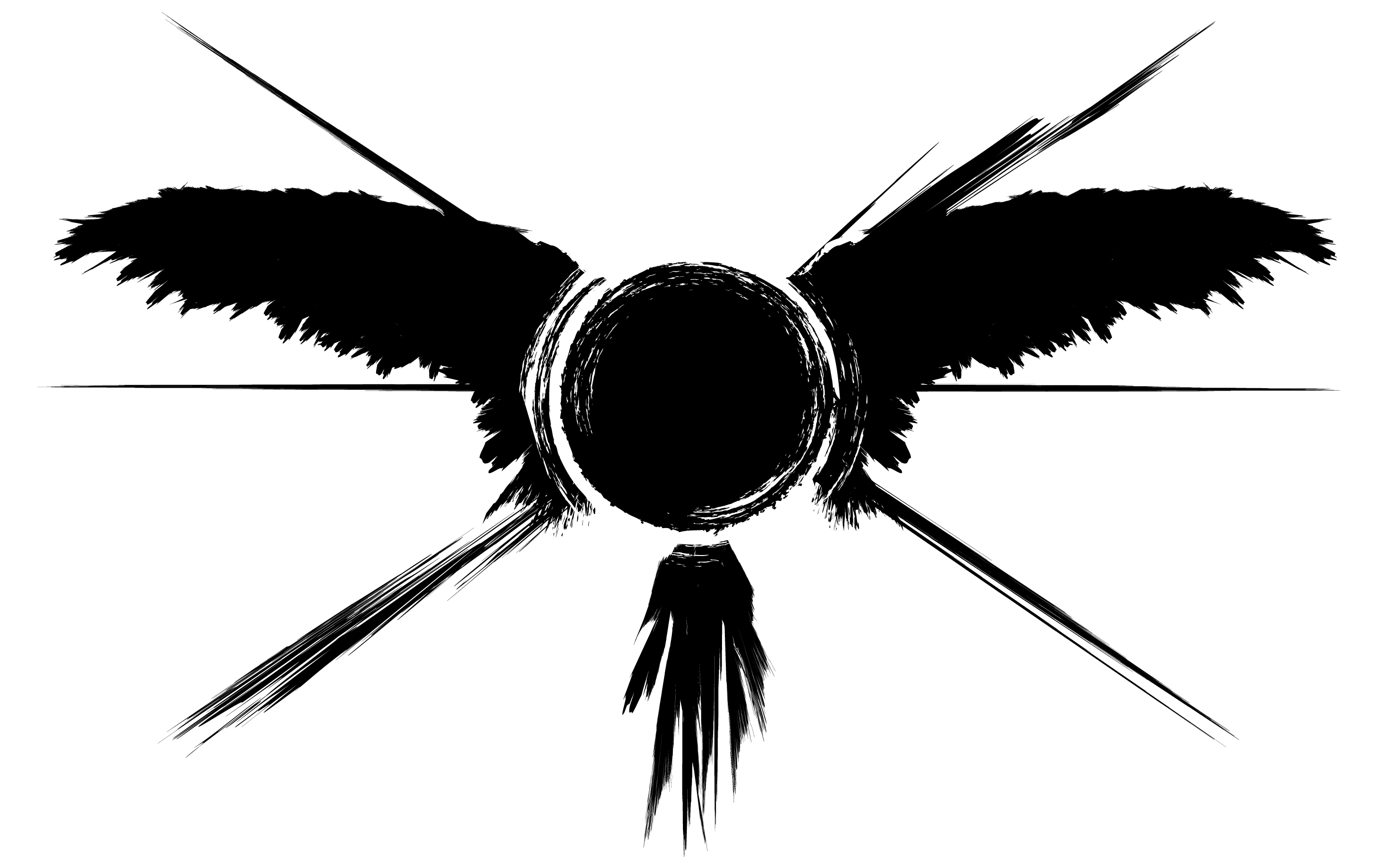 Images For > Tribal Crow Design