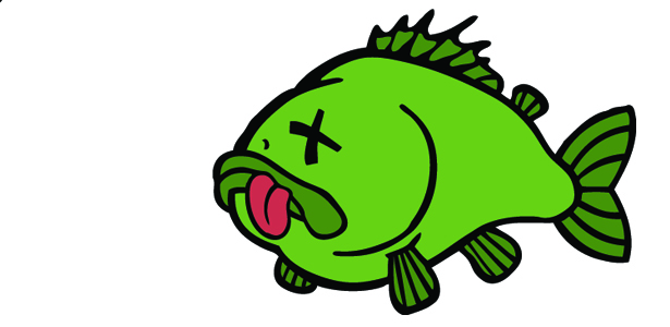 Cartoon Dead Fish - Cliparts.co