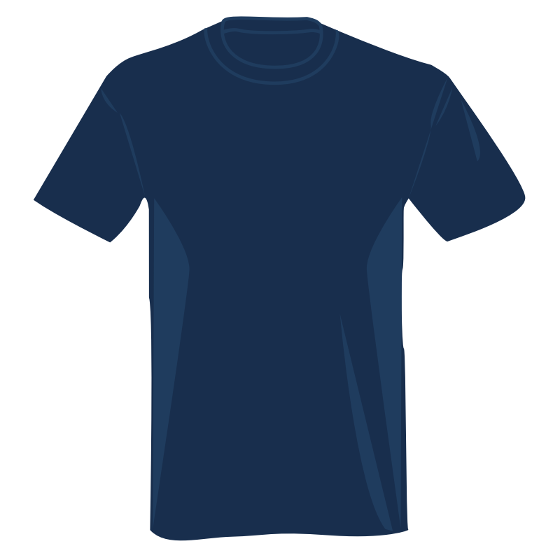 Clipart - Blue T-Shirt