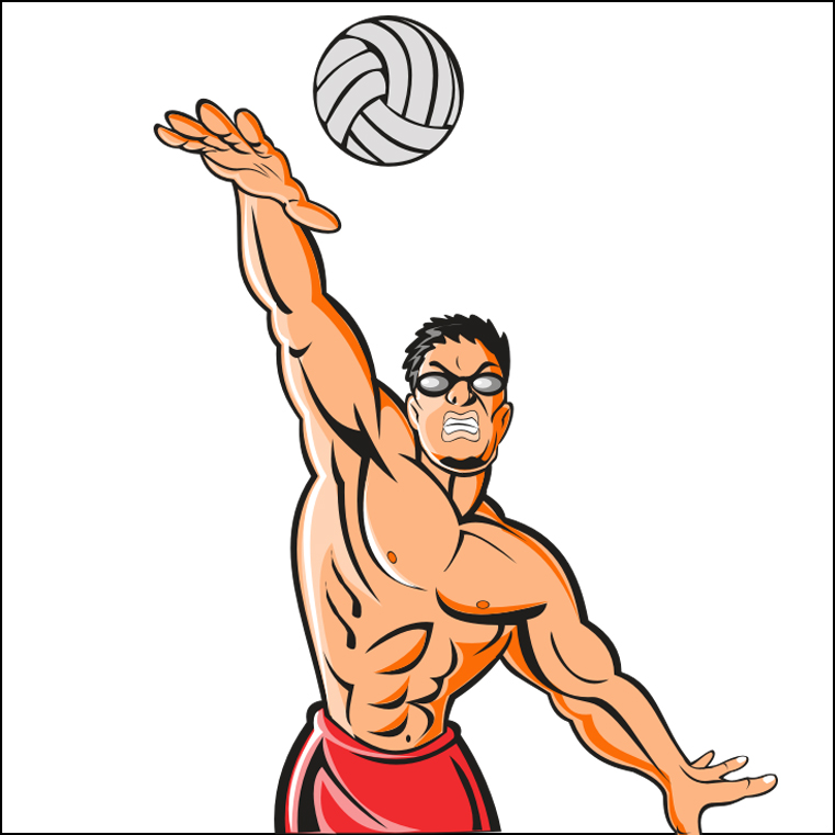Volleyball Clipart | Volleyball Clipart Kit