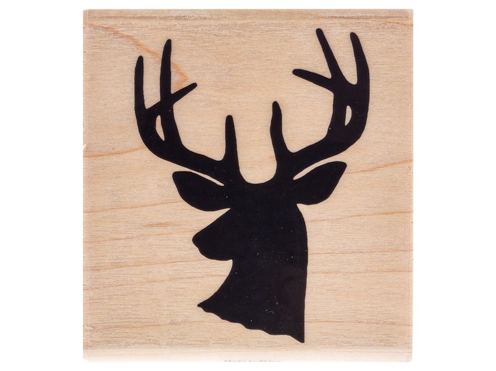 Stampabilities Deer Silhouette Rubber Stamp | Shop Hobby Lobby