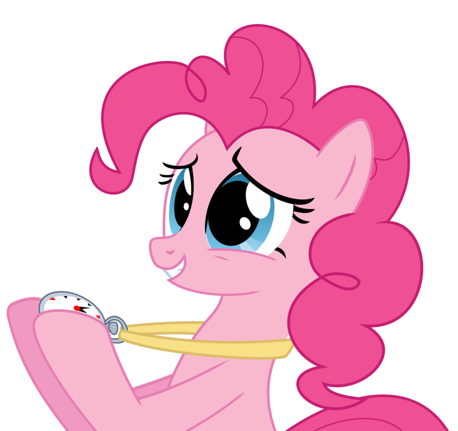 deviantART: More Like Pinkie Pie with Stop Watch by Killagouge