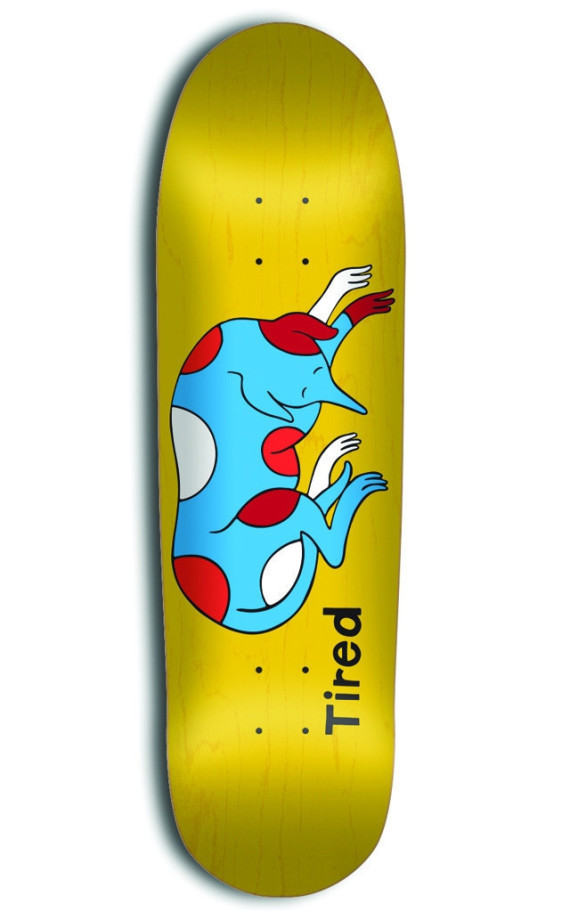 Tired Skateboards - New skateboard company by Parra - FreshnessMag.
