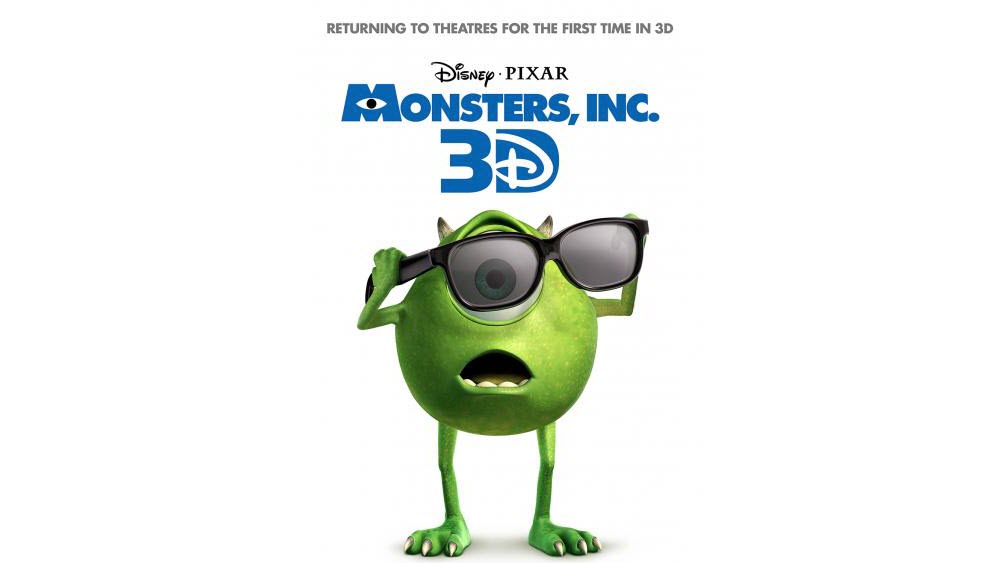 MONSTER INC (3D): Oscar Winning Animated Movie Is Back in 3D ...