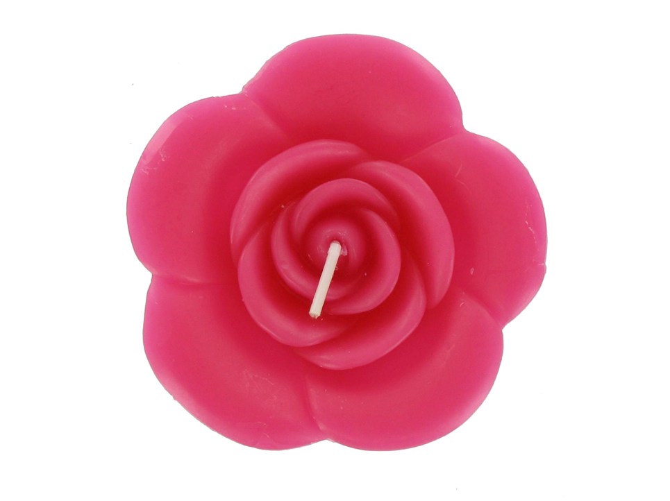 His & Hers Bright Pink Rose Floating Candles | Shop Hobby Lobby
