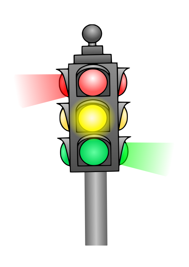 Green Stop Light Clipart