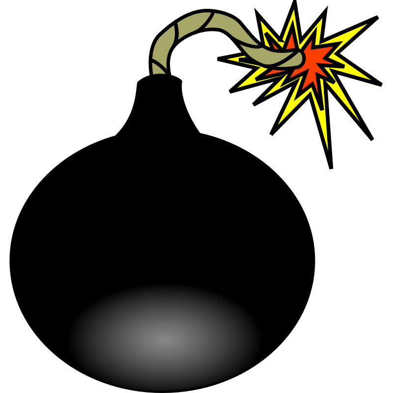 Clipart - Bomb