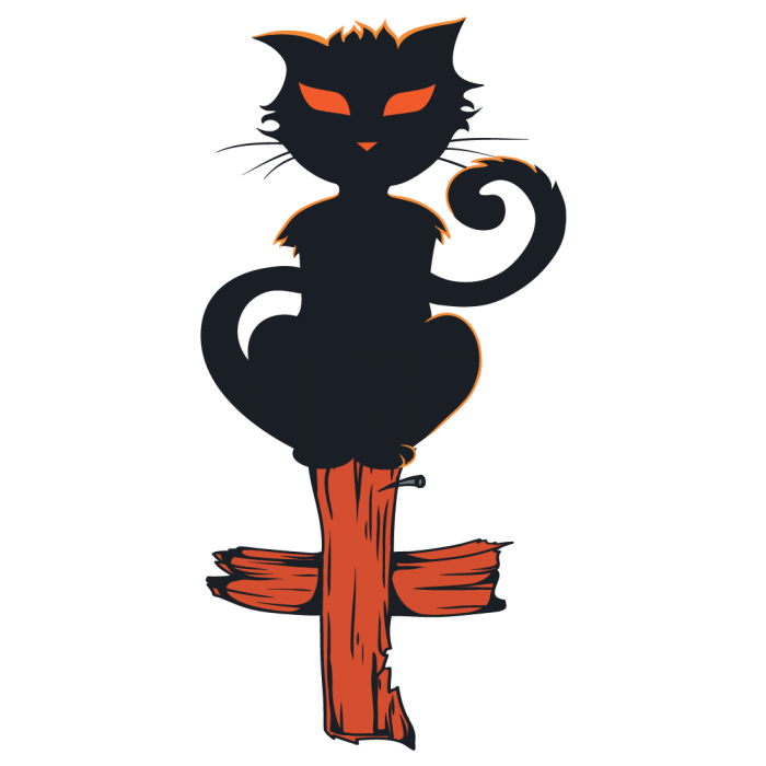 Gumtoo Designer Temporary Tattoos - Halloween Vici Cat