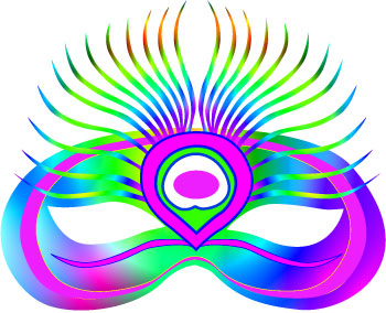 masquerade clipart - group picture, image by tag - keywordpictures.