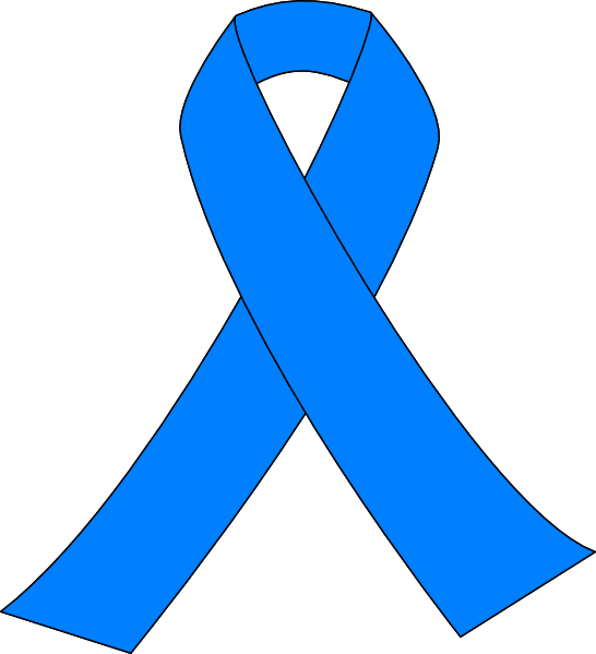 Prostate Cancer Light Blue Ribbon clip art - vector clip art ...