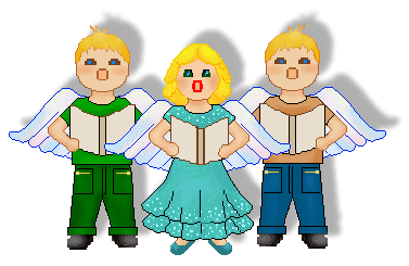 Pix For > Angels Singing Clipart
