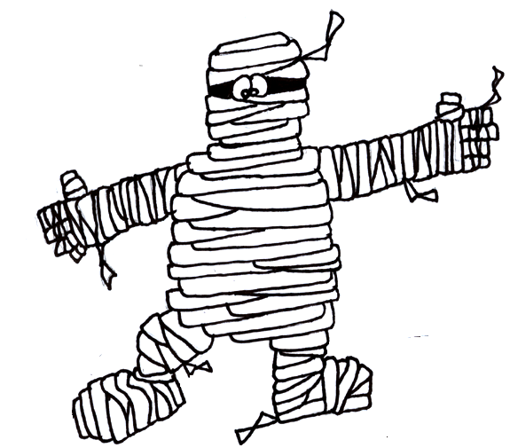 free cartoon mummy clipart - photo #25