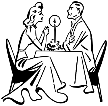 Romantic Dinner Clip Art Download