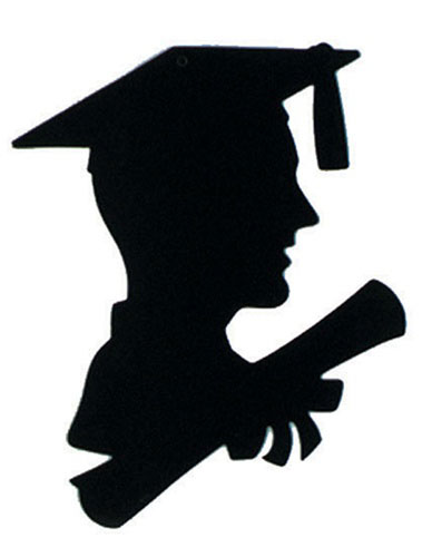 Help!!! need Graduate silhouette clip art
