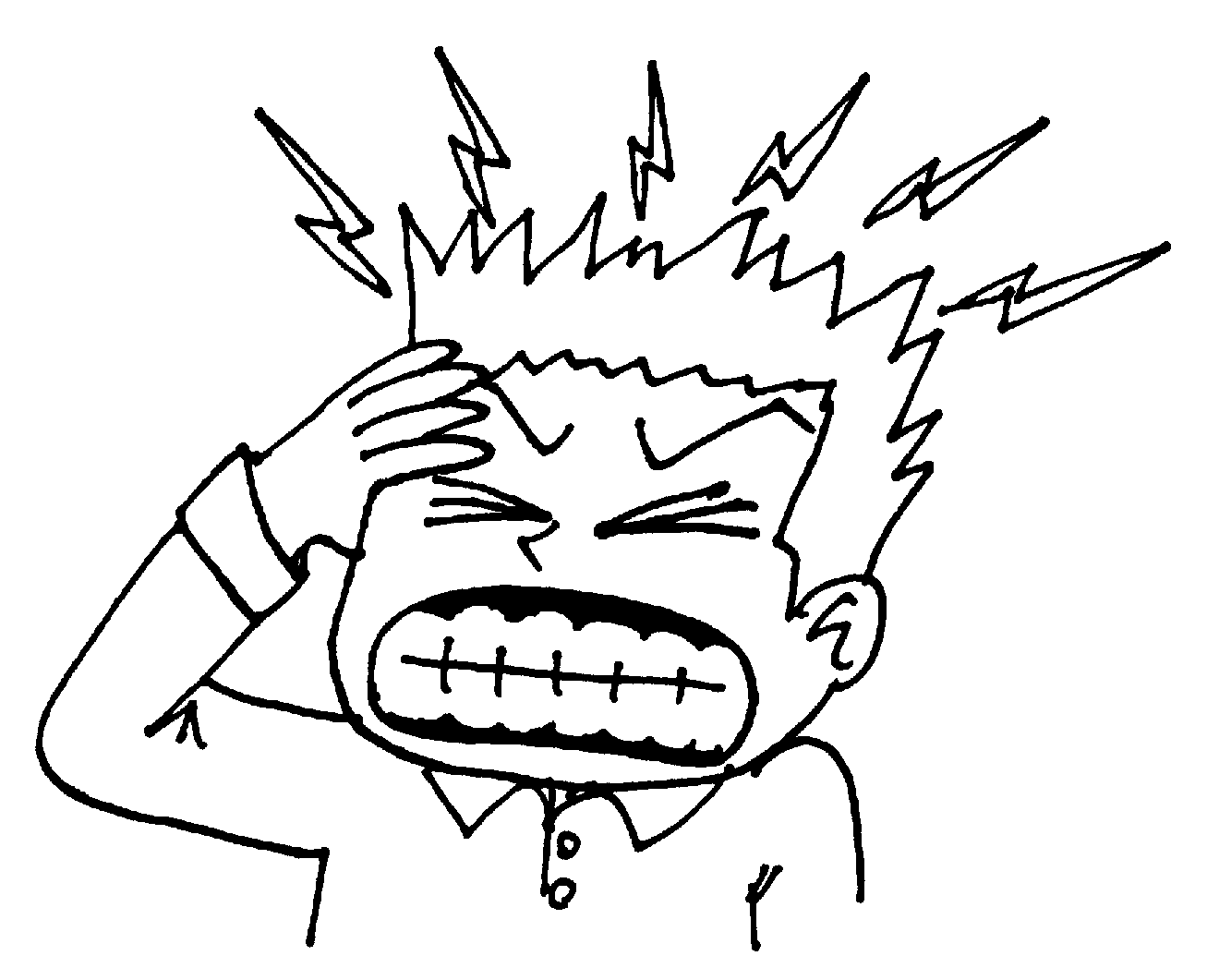Images For > Headache Clipart