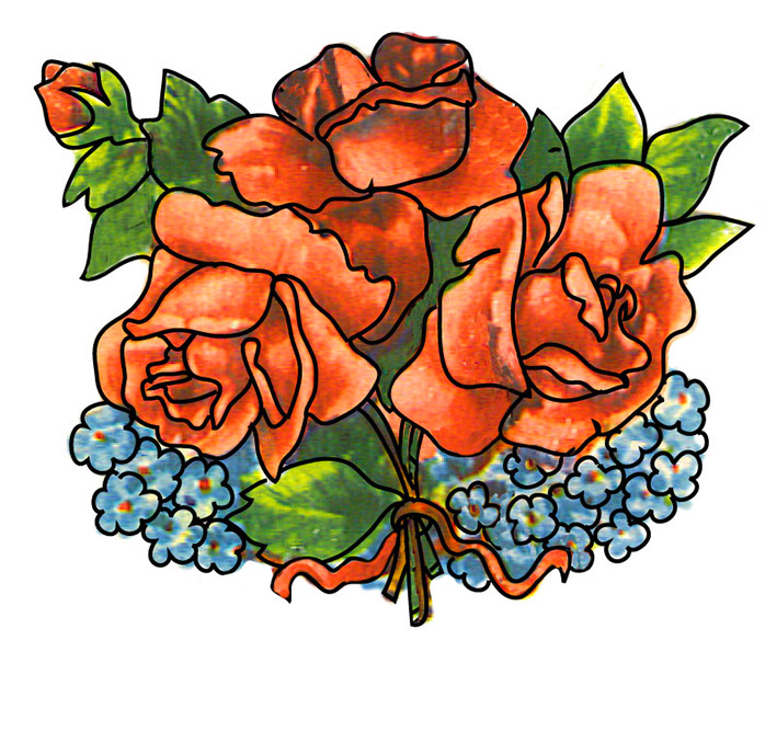 Rose Bouquet Clip Art | Clipart Panda - Free Clipart Images