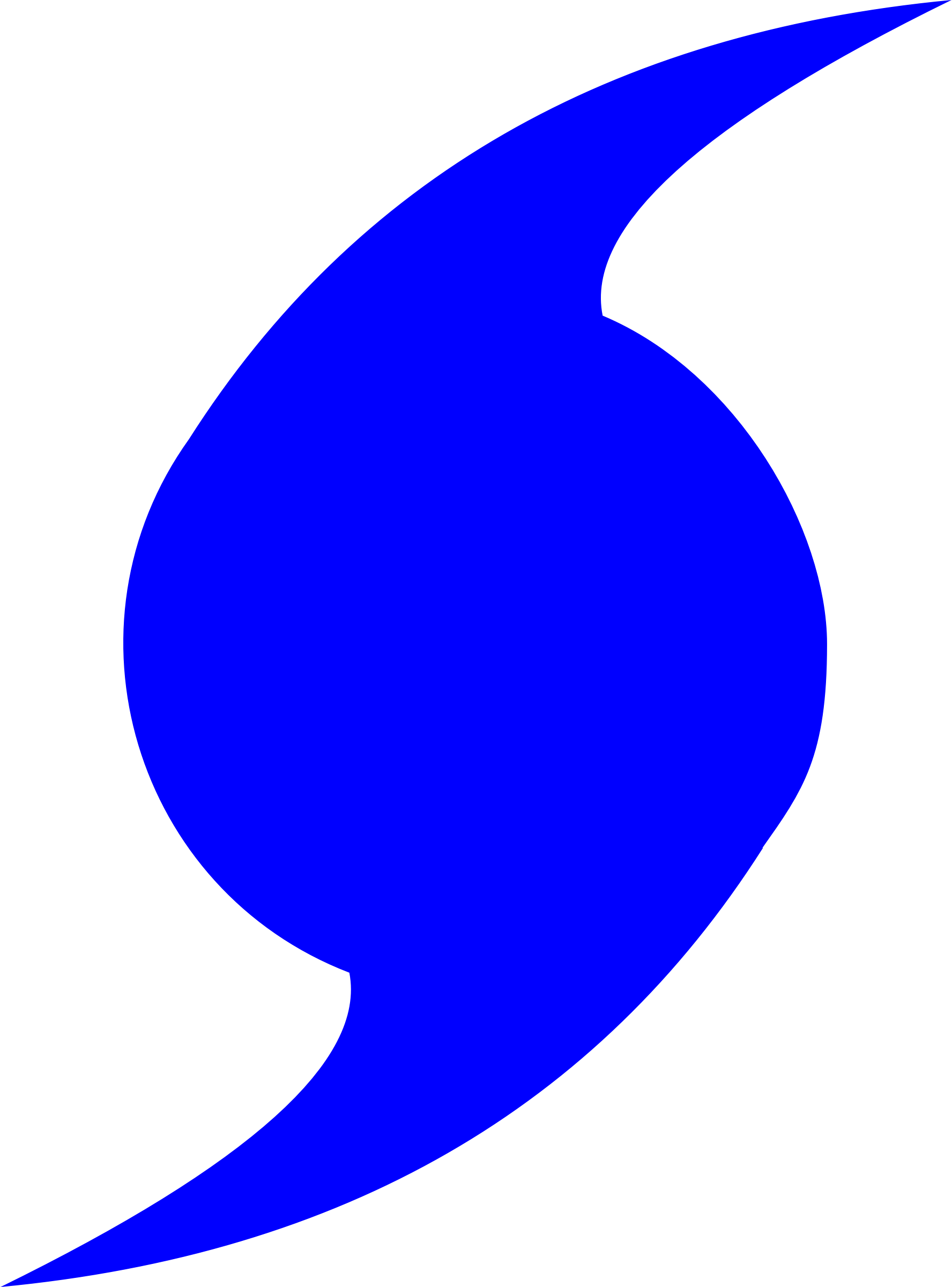 Clipart - Hurricane Symbol