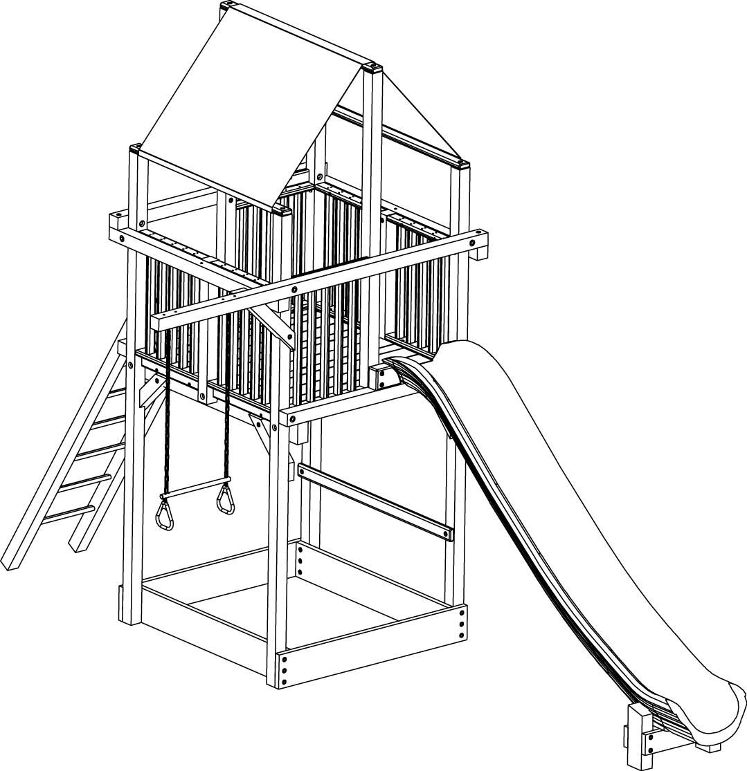 Swing Set Drawing Images & Pictures - Becuo