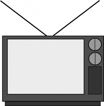 Old Television clip art Vector clip art - Free vector for free ...