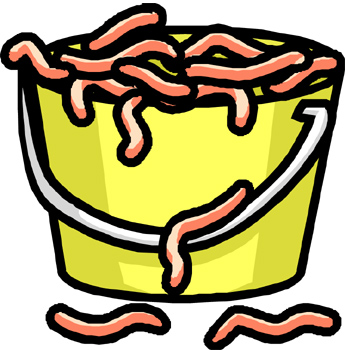 Pix For > Can Of Worms Clipart