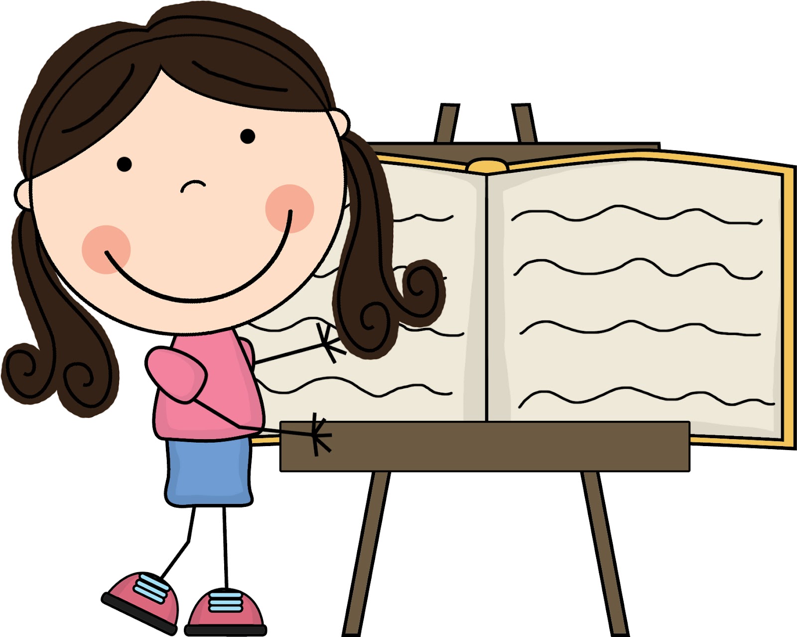 Images For > Kids Writing Clipart