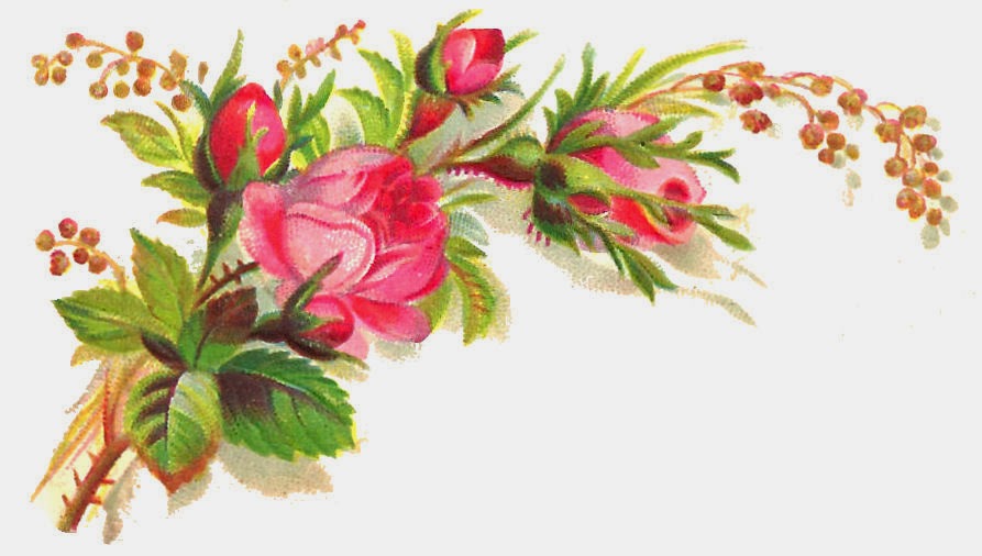 Pix For > Pink Flowers Bouquet Clip Art