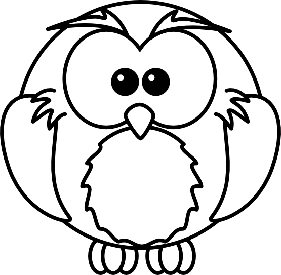 Owl Clipart Black And White | fashionplaceface.