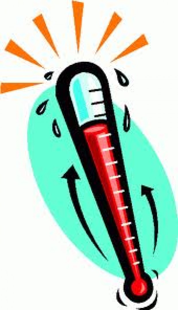 Thermometer breaks? Careful with clean-