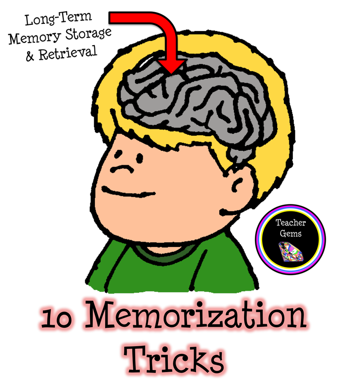 10 Tips for Teaching Memorization - Teacher Gems