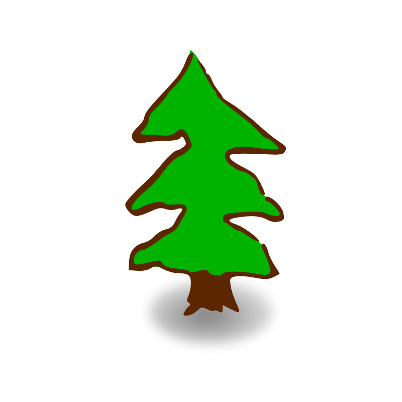 Clipart - RPG map symbols: tree