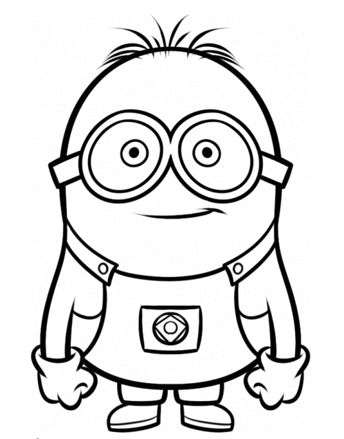 Cute Owl Whose Eyes Bulged Coloring Page - Owl Coloring Pages ...