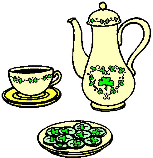 Tea Service Clip Art Download