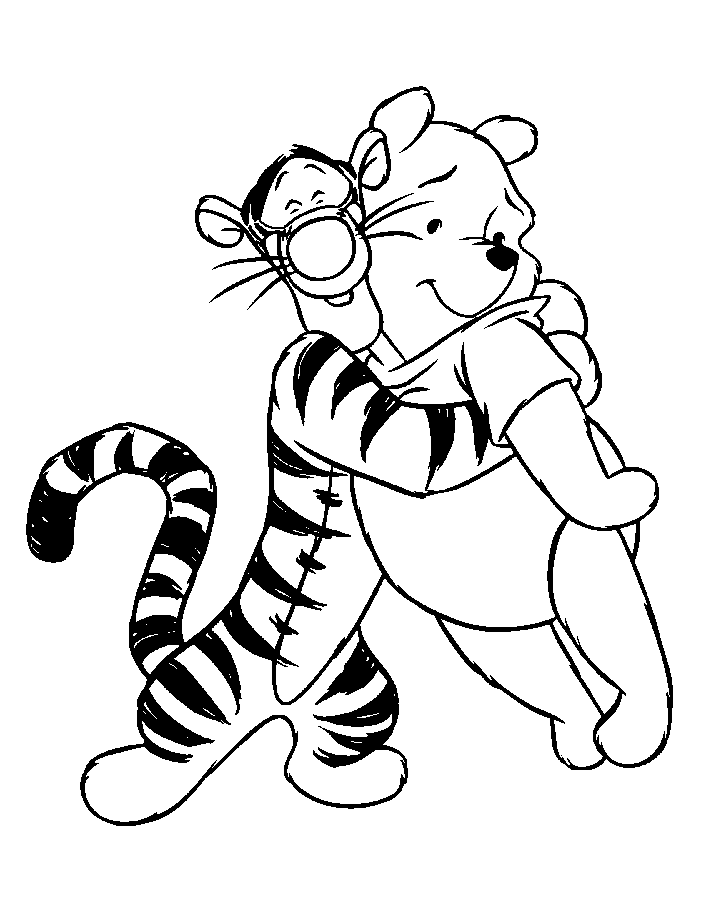 Images For > Clipart Tigger