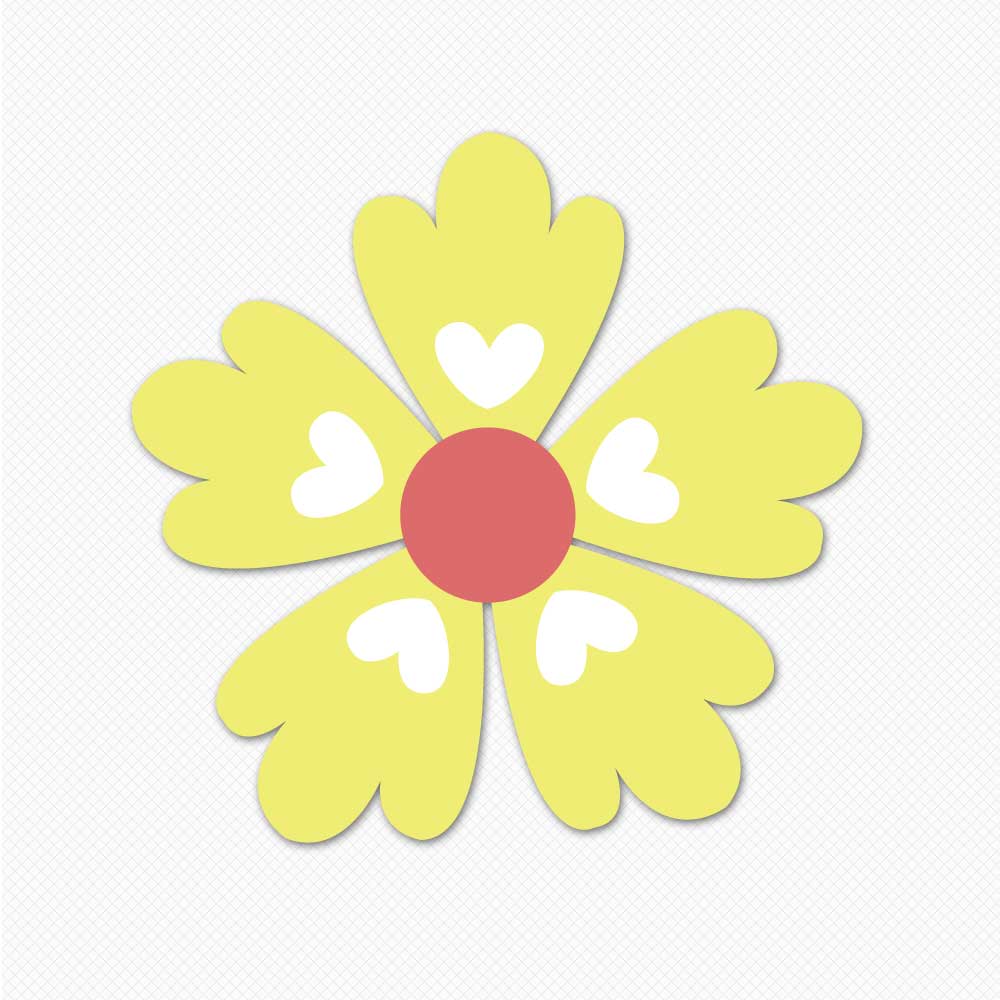 Yellow Daisy Room Decor - Sticker Genius