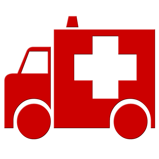 Ambulance red symbol clipart image - ipharmd.
