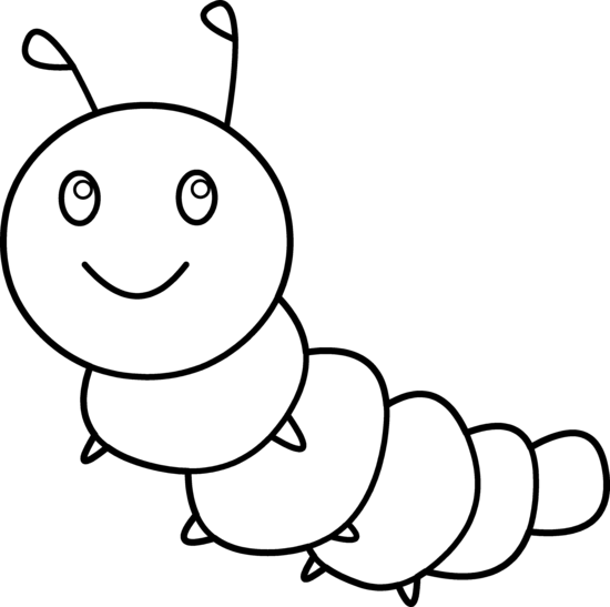 Caterpillar Coloring Pages | Clipart Panda - Free Clipart Images