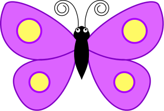 Spotted Butterfly Clip Art Download