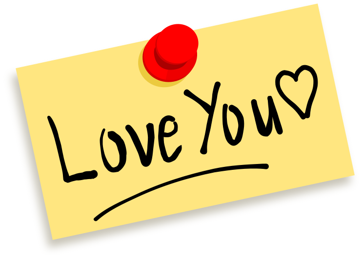 Free I Love You Clipart, 1 page of Public Domain Clip Art
