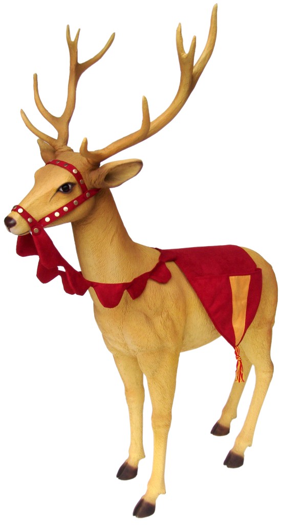 Reindeer | 1 of 2 | The Jolly Roger - Life Size 3D Models - Resin ...