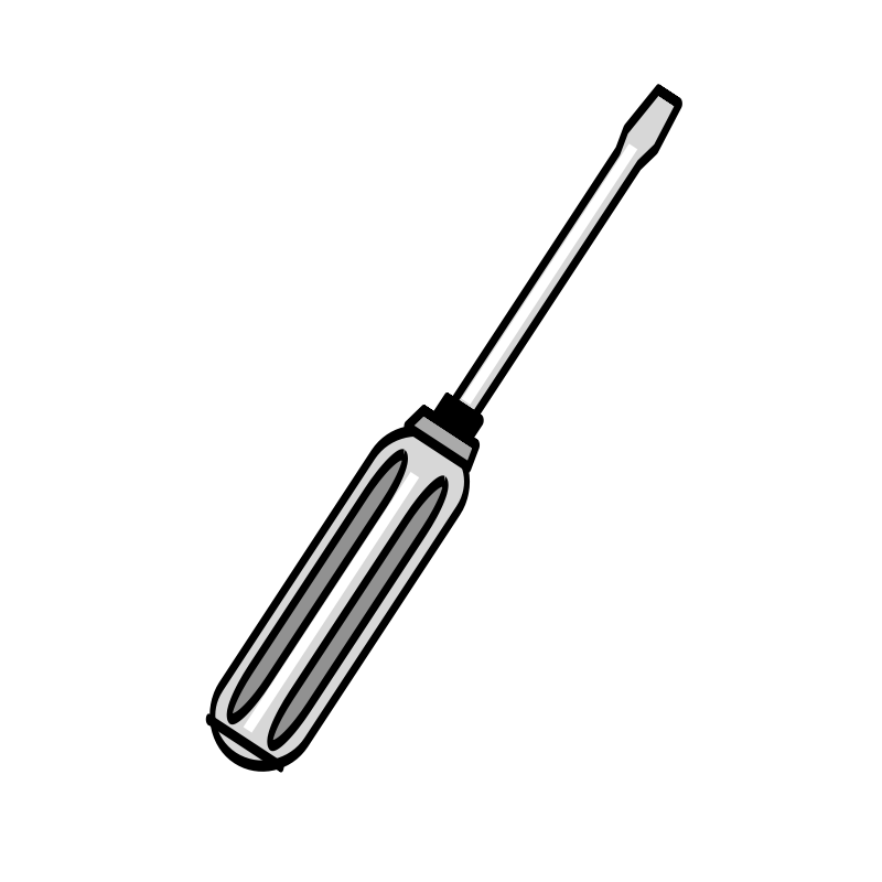 Clipart - screwdriver iss activity sheet p2