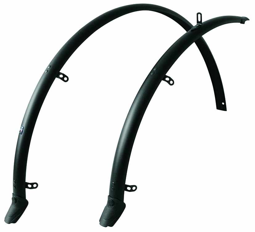 New Alley Cat Matte Black Bicycle Fenders from SKS